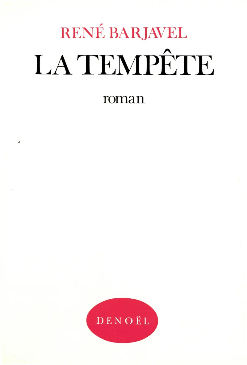 La Tempête - René Barjavel