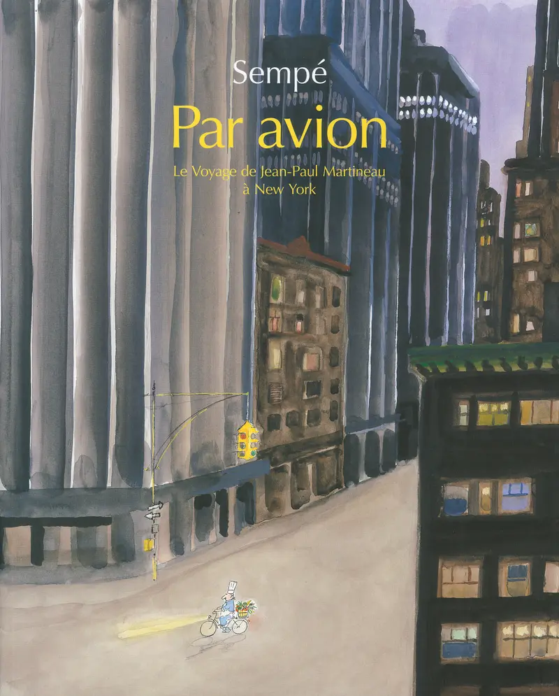 Par avion - Sempé