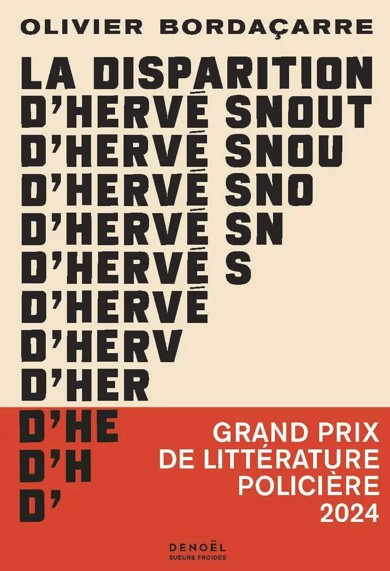 La Disparition d'Hervé Snout - Olivier Bordaçarre
