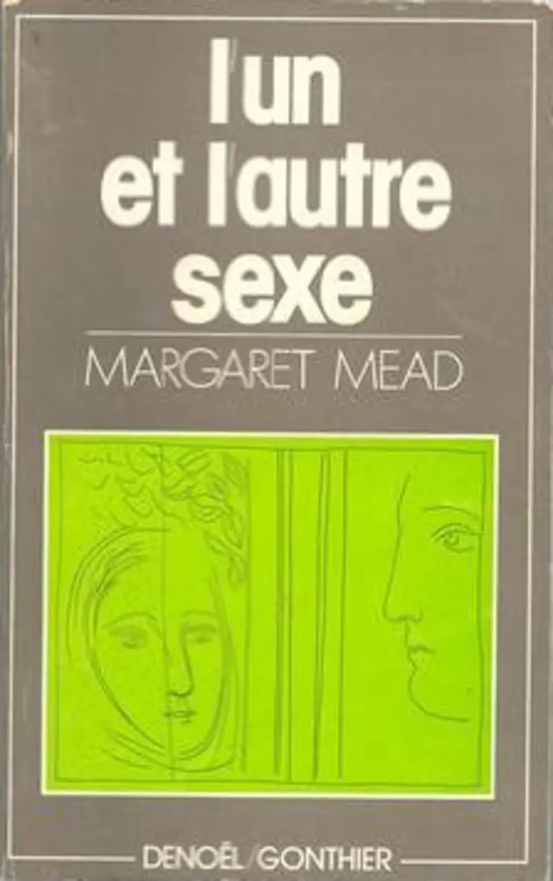 L'un et l'autre sexe - Margaret Mead